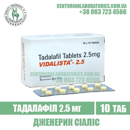 VIDALISTA 2.5 mg tadalafil cialis india